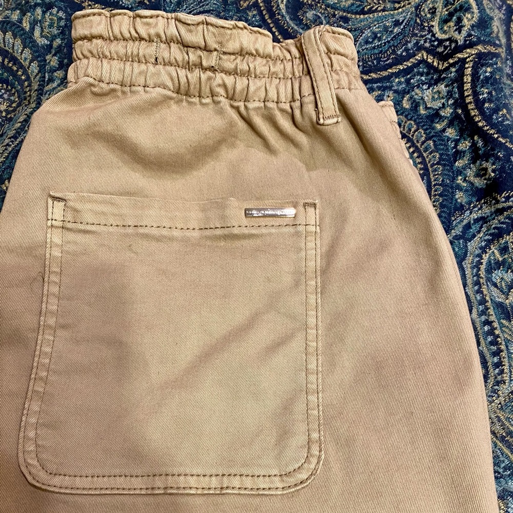 White House Black Market, mid-rise khaki pants. Size 14S - Picture 6 of 8